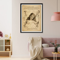 Historic Framed Print, J.H. La Pearls combination of sure hits,  17-7/8" x 21-7/8"