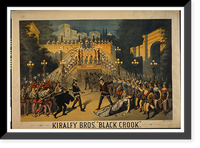 Historic Framed Print, Kiralfy Bros Black crook - 4,  17-7/8" x 21-7/8"