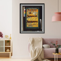 Historic Framed Print, Klaw & Erlangers production of A Japanese nightingale adapted from Onoto Watannas novel by Wm. Young.,  17-7/8" x 21-7/8"