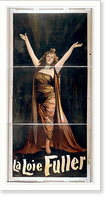 Historic Framed Print, La Loie Fuller,  17-7/8" x 21-7/8"
