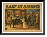 Historic Framed Print, Lost in Siberia - 5,  17-7/8" x 21-7/8"