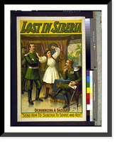 Historic Framed Print, Lost in Siberia - 7,  17-7/8" x 21-7/8"