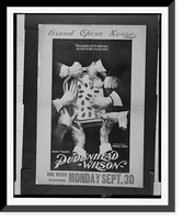 Historic Framed Print, Mark Twains Puddnhead Wilson dramatized by Frank Mayo.,  17-7/8" x 21-7/8"