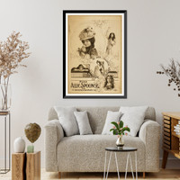 Historic Framed Print, Miss Allie Spooner with The Spooner Dramatic Co.,  17-7/8" x 21-7/8" Historic Framed Print, Miss Allie Spooner with The Spooner Dramatic Co.,  17-7/8" x 21-7/8"