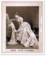 Historic Framed Print, Miss Jane Coombs,  17-7/8" x 21-7/8"
