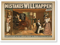 Historic Framed Print, Mistakes will happen written by Grant Stewart. - 6,  17-7/8" x 21-7/8"