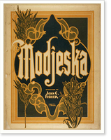 Historic Framed Print, Modjeska,  17-7/8" x 21-7/8"