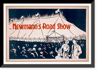 Historic Framed Print, Newmanns Road Show,  17-7/8" x 21-7/8"