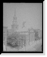 Historic Framed Print, [Christ Church, Philadelphia, Pa.],  17-7/8" x 21-7/8"
