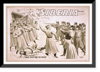 Historic Framed Print, Siberia written by Bartley Campbell. - 7,  17-7/8" x 21-7/8"