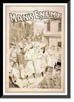 Historic Framed Print, The big scenic production Mans enemy by Chas. A. Longdon & Eric Hudson : now in its 4th year in England. - 2,  17-7/8" x 21-7/8" Historic Framed Print, The big scenic production Mans enemy by Chas. A. Longdon & Eric Hudson : now in its 4th year in England. - 2,  17-7/8" x 21-7/8"