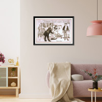 Historic Framed Print, The effervescent ecstasy Whose baby are you? by Mark E. Swan. - 2,  17-7/8" x 21-7/8"