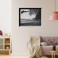 Historic Framed Print, [Cadets returning from dress parade, West Point, N.Y.],  17-7/8" x 21-7/8"