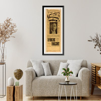 Historic Framed Print, The marvel of the world. in person Thurston presents mysteries of India,  17-7/8" x 21-7/8"