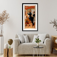 Historic Framed Print, The new Siberia by Bartley Campbell. - 2,  17-7/8" x 21-7/8"