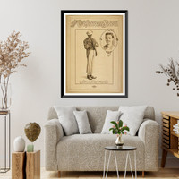 Historic Framed Print, The Orpheum Show - 4,  17-7/8" x 21-7/8"