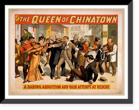 Historic Framed Print, The queen of Chinatown by Joseph Jarrow. - 4,  17-7/8" x 21-7/8"