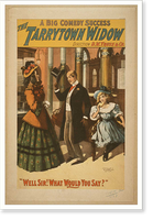 Historic Framed Print, The Tarrytown widow a big comedy success.,  17-7/8" x 21-7/8"