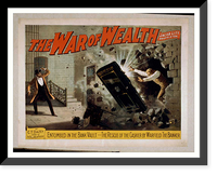 Historic Framed Print, The war of wealth - 2,  17-7/8" x 21-7/8"