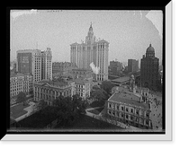 Historic Framed Print, [New Municipal Building, New York, N.Y.],  17-7/8" x 21-7/8"