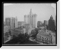 Historic Framed Print, [New Municipal Building, New York, N.Y.] - 2,  17-7/8" x 21-7/8"