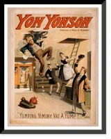 Vintage Stage Poster - Yon Yonson - Historic Wall Art Gift