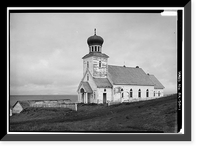 Saint George Russian Orthodox Church, St. George Island, Pribilof Islands, Saint George, Aleutians West Census Area, AK, Antique Wall Art