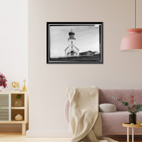 Saint George Russian Orthodox Church, St. George Island, Pribilof Islands, Saint George, Aleutians West Census Area, AK - 2 Classic, Historic Print