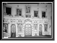 Historic Framed Print, Saints Peter & Paul Russian Orthodox Church, Church Street, Saint Paul, Aleutians West Census Area, AK - 7,  17-7/8" x 21-7/8"