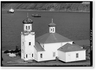 Holy Ascension Russian Orthodox Church, Unalaska Island, Unalaska, Aleutian Islands, AK - 5, Vintage Print
