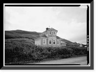 Holy Ascension Russian Orthodox Church, Bishop's House, Unalaska Island, Unalaska, Aleutian Islands, AK - 3, Antique Poster
