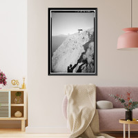 Naval Operating Base Dutch Harbor & Fort Mears, Ulakta Head Fixed Defense Battery Command Post No. 2, Unalaska, Aleutian Islands, AK, Antique Wall Art
