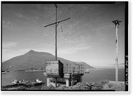 Naval Operating Base Dutch Harbor & Fort Mears, Joint Command Post, Unalaska, Aleutian Islands, AK - 3 Classic, Vintage Wall Art