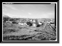 Naval Operating Base Dutch Harbor & Fort Mears, Administration Building, Unalaska, Aleutian Islands, AK - 2, Vintage Poster