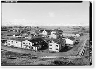 Naval Operating Base Dutch Harbor & Fort Mears, Administration Building, Unalaska, Aleutian Islands, AK - 3 Classic, Vintage Wall Art