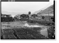 Naval Operating Base Dutch Harbor & Fort Mears, Administration Building, Unalaska, Aleutian Islands, AK - 8, Vintage Print