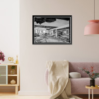 Naval Operating Base Dutch Harbor & Fort Mears, Administration Building, Unalaska, Aleutian Islands, AK - 11, Antique Poster