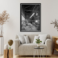 Naval Operating Base Dutch Harbor & Fort Mears, Iliuliuk Submarine Base Marine Railway Ship Repair Shed, Unalaska, Aleutian Islands, AK - 6 Classic, Vintage Poster