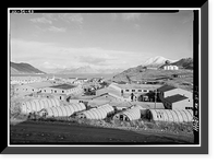 Naval Operating Base Dutch Harbor & Fort Mears, Pacific Hut, Unalaska, Aleutian Islands, AK, Vintage Print
