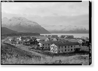 Naval Operating Base Dutch Harbor & Fort Mears, Margaret Bay Cantonment Barracks, Unalaska, Aleutian Islands, AK - 2, Antique Wall Art