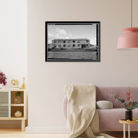 Naval Operating Base Dutch Harbor & Fort Mears, Margaret Bay Cantonment Barracks, Unalaska, Aleutian Islands, AK - 6, Antique Wall Art