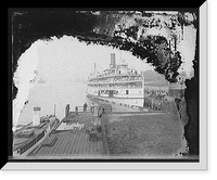 Historic Framed Print, [Steamer Put-in-Bay] - 2,  17-7/8" x 21-7/8"