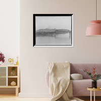 Historic Framed Print, [Mount Adams and L. & N. R.R. bridge, Cincinnati, Ohio],  17-7/8" x 21-7/8"