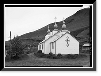 Three Saints Russian Orthodox Church, Kodiak Island, Old Harbor, Kodiak Island Borough, AK - 5, Vintage Wall Art
