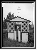 Three Saints Russian Orthodox Church, Kodiak Island, Old Harbor, Kodiak Island Borough, AK - 14, Historic Reproduction