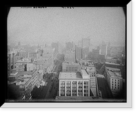 S.E. from Whitney Building, Detroit, Mich, Vintage Wall Art