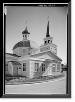 Saint Michael's Cathedral, Lincoln Street, Sitka, Sitka Borough, AK - 9, Vintage Poster
