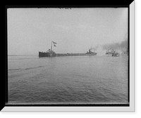 Historic Framed Print, [S.S. Victory, St. Clair Flats, Mich.],  17-7/8" x 21-7/8"