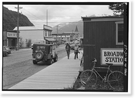 City of Skagway, Skagway, Skagway-Hoonah-Angoon Census Area, AK - 63, Vintage Print
