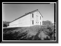 Fort Egbert, Mule Barn, Yukon River at Mission Creek, Eagle vicinity, Southeast Fairbanks Census Area, AK - 4, Vintage Poster